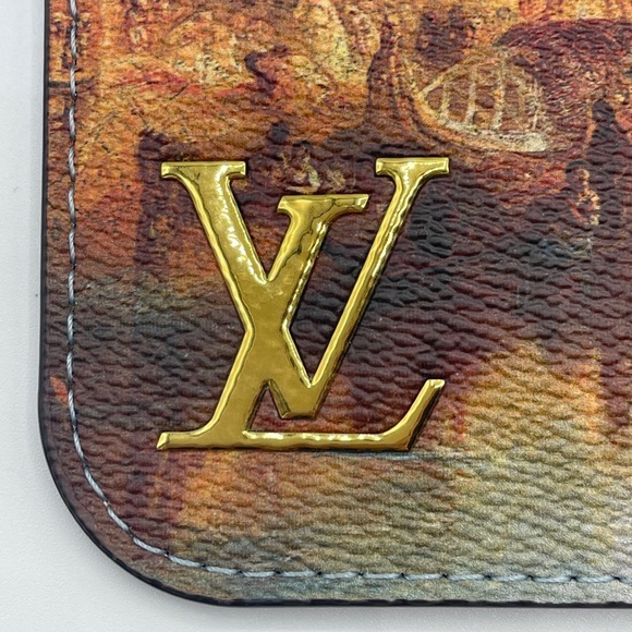 Louis Vuitton x Jeff Koons Masters Neverfull Turner Pochette Clutch Wristlet - Picture 10 of 15